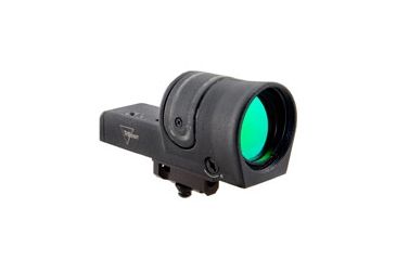 Image of Trijicon 42mm Reflex Amber 4.5 MOA Dot Reticle Sight, Black w/ M16/AR15 Top Handle Mount