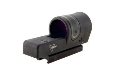 Image of Trijicon 42mm Reflex Amber 4pt5 Moa Dot Reticle Sight Black W Ta51 Flattop Mount Rx34a 51 Back V5