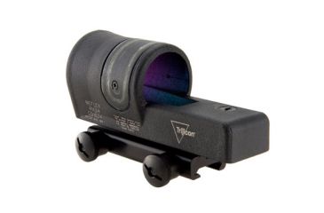 Image of Trijicon 42mm Reflex Amber 4pt5 Moa Dot Reticle Sight Black W Ta51 Flattop Mount Rx34a 51 Back V6