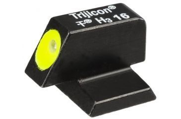 Image of LENGTH=114-#####-Trijicon 45ACP FNH HD Three-Dot Green Tritium Night Sight Set, Yellow, FN Herstal, Front Sight Only FN103-C-600711