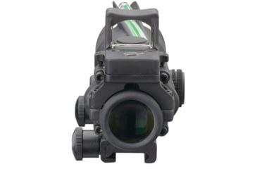 Image of Trijicon 4x32 ACOG Rifle Scope, Dual Illuminated Green Crosshair .223 Reticle w/ Colt Knob Thumbscrew Mount &amp; LED 3.25 MOA Red Dot RMR Type 2, Black, 100552