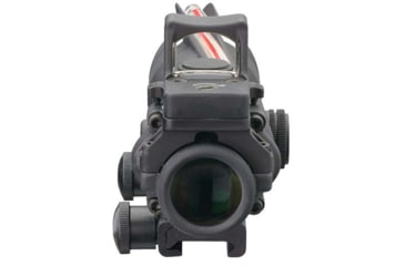 Image of Trijicon 4x32 ACOG Rifle Scope, Dual Illuminated Red Chevron .223 Reticle w/ Colt Knob Thumbscrew Mount &amp; LED 3.25 MOA Red Dot RMR Type 2, Black, 100549