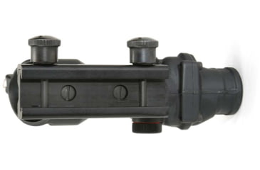 Image of Trijicon 4x32 ACOG Rifle Scope, Dual Illuminated Red Chevron .223 Reticle w/ Colt Knob Thumbscrew Mount &amp; LED 3.25 MOA Red Dot RMR Type 2, Black, 100549