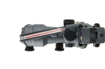 Image of Trijicon 4x32 ACOG Rifle Scope, Dual Illuminated Red Chevron .223 Reticle w/ Colt Knob Thumbscrew Mount &amp; LED 3.25 MOA Red Dot RMR Type 2, Cerakote Gray, 100568