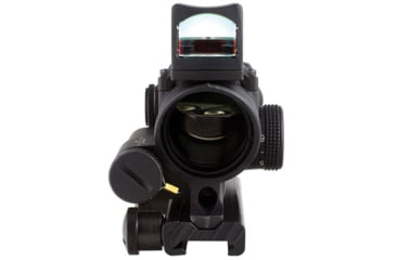 Image of Trijicon 4x32 ACOG Rifle Scope, LED Red Crosshair .223 Reticle w/ Colt Knob Thumbscrew Mount &amp; LED 3.25 MOA Red Dot RMR Type 2, Black, 100558