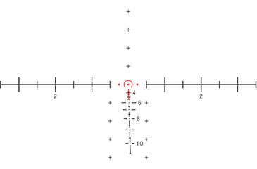 Image of Trijicon 4x32 ACOG Scope, Dual Illuminated Red Horseshoe/Dot M855 RCO Reticle w/ LaRue Tactical LT799 Mount, Red, 100582