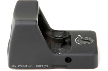 Image of Trijicon RMR Type 2 Automatic Red Dot Sight 1x, 6.5 MOA Red Dot, RMR Mount, No Adjustable Button, Black, RM02-C-700607