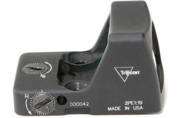 Image of Trijicon RMR Type 2 Automatic Red Dot Sight 1x, 6.5 MOA Red Dot, RMR Mount, No Adjustable Button, Black, RM02-C-700607