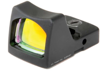 Image of Trijicon RMR Type 2 Automatic Red Dot Sight 1x, 6.5 MOA Red Dot, RMR Mount, No Adjustable Button, Black, RM02-C-700607