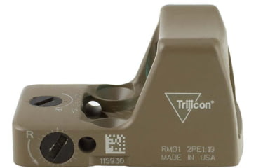 Image of DEMO, Trijicon RMR Type 2 Automatic Red Dot Sight, 6.5 MOA Red Dot, RMR Mount, No Adjustable Button, Flat Dark Earth, 700645