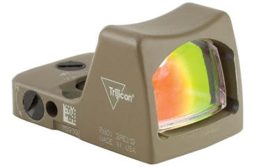 Image of DEMO, Trijicon RMR Type 2 Automatic Red Dot Sight, 6.5 MOA Red Dot, RMR Mount, No Adjustable Button, Flat Dark Earth, 700645