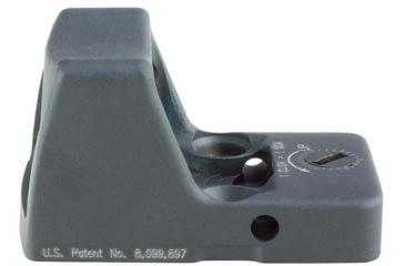 Image of Trijicon RMR Type 2 Automatic Red Dot Sight, 6.5 MOA Red Dot, RMR Mount, No Adjustable Button, Gray, 700643