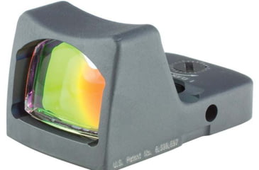 Image of Trijicon RMR Type 2 Automatic Red Dot Sight, 6.5 MOA Red Dot, RMR Mount, No Adjustable Button, Gray, 700643