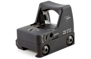 Image of Trijicon RMR Type 2 Automatic Red Dot Sight, 6.5 MOA Red Dot, RM33 Mount, No Adjustable Button, Black, RM02-C-700608