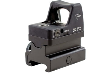 Image of Trijicon RMR Type 2 Automatic Red Dot Sight, 6.5 MOA Red Dot, RM34 Mount, No Adjustable Button, Black, RM02-C-700609