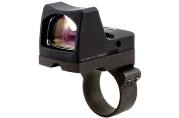 Image of Trijicon RMR Type 2 Automatic Red Dot Sight, 6.5 MOA Red Dot, RM36 Mount, No Adjustable Button, Black, 700612
