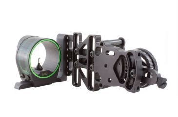 Image of Trijicon AccuPin Bow Sight Green with AccuDial Mount Right Handed