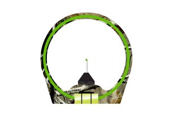 Image of Trijicon AccuPin Bowsight - Green w/Dovetail Base &amp; AccuDial Mount, Left Hand, Real Tree AP BW51G-RT