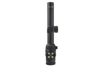 Image of Trijicon AccuPoint TR-25 1-6x24mm Rifle Scope, 30 mm Tube, Second Focal Plane, Black, Green BAC Triangle Post Reticle, MOA Adjustment, 200092