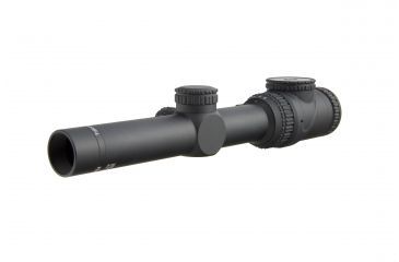 Image of Trijicon AccuPoint TR-25 1-6x24mm Rifle Scope, 30 mm Tube, Second Focal Plane, Black, Red BAC Triangle Post Reticle, MOA Adjustment, 200090