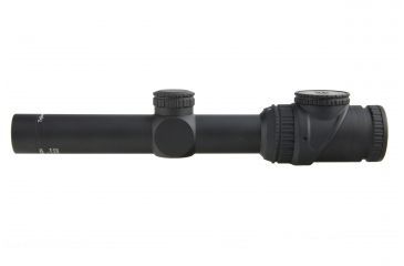 Image of Trijicon AccuPoint TR-25 1-6x24mm Rifle Scope, 30 mm Tube, Second Focal Plane, Black, Red BAC Triangle Post Reticle, MOA Adjustment, 200090