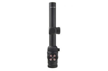 Image of Trijicon AccuPoint TR-25 1-6x24mm Rifle Scope, 30 mm Tube, Second Focal Plane, Black, Red BAC Triangle Post Reticle, MOA Adjustment, 200090