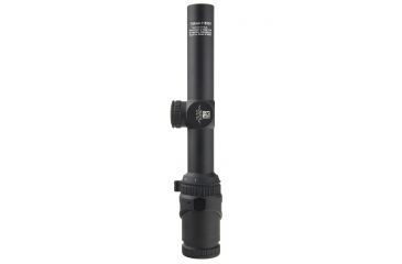 Image of Trijicon AccuPoint TR-25 1-6x24mm Rifle Scope, 30 mm Tube, Second Focal Plane, Black, Green Circle-Cross Crosshair w/ Dot Reticle, MOA Adjustment, 200086