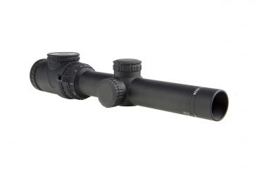 Image of Trijicon AccuPoint TR-25 1-6x24mm Rifle Scope, 30 mm Tube, Second Focal Plane, Black, Green Standard Duplex Crosshair w/ Dot Reticle, MOA Adjustment, 200080