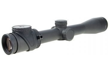 Image of Trijicon AccuPoint TR-26 2.5-12.5x42mm Rifle Scope, 30 mm Tube, Second Focal Plane, Black, Red BAC Triangle Post Reticle, MOA Adjustment, 200105