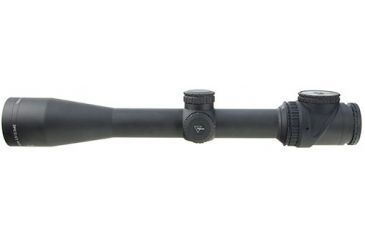 Image of Trijicon AccuPoint TR-26 2.5-12.5x42mm Rifle Scope, 30 mm Tube, Second Focal Plane, Black, Red BAC Triangle Post Reticle, MOA Adjustment, 200105