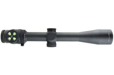 Image of Trijicon AccuPoint TR-26 2.5-12.5x42mm Rifle Scope, 30 mm Tube, Second Focal Plane, Black, Red BAC Triangle Post Reticle, MOA Adjustment, 200105