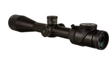 Image of Trijicon AccuPoint TR-34 3-18x50mm Rifle Scope, 30 mm Tube, Second Focal Plane, Black, Green MOA Ranging Reticle w/ Dot, MOA Adjustment, 200158