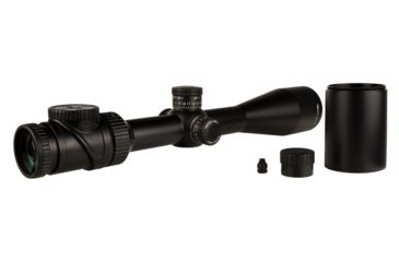 Image of Trijicon AccuPoint TR-34 3-18x50mm Rifle Scope, 30 mm Tube, Second Focal Plane, Black, Green MOA Ranging Reticle w/ Dot, MOA Adjustment, 200158