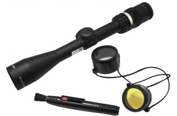 Image of Trijicon AccuPoint TR-20 3-9x40mm Rifle Scope, 1 in Tube, Second Focal Plane, Black, Green Mil-Dot Crosshair w/ Dot Reticle, MOA Adjustment, TR20-2GA