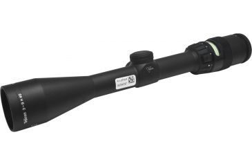 Image of Trijicon AccuPoint TR-20 3-9x40mm Rifle Scope, 1 in Tube, Second Focal Plane, Black, Green Mil-Dot Crosshair w/ Dot Reticle, MOA Adjustment, TR20-2GA