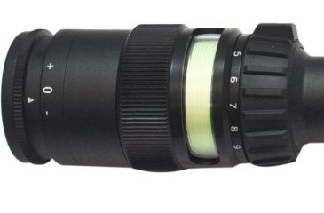 Image of Trijicon AccuPoint TR-20 3-9x40mm Rifle Scope, 1 in Tube, Second Focal Plane, Black, Green Mil-Dot Crosshair w/ Dot Reticle, MOA Adjustment, TR20-2GA