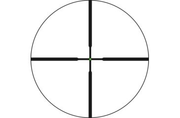 Image of Trijicon AccuPoint TR-31 4-16x50mm Rifle Scope, 30 mm Tube, Second Focal Plane, Black, Green Standard Duplex Crosshair w/ Dot Reticle, MOA Adjustment, 200146