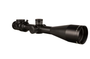 Image of Trijicon AccuPoint TR-32 4-24x50mm Rifle Scope, 30 mm Tube, Second Focal Plane, Black, Green MOA Ranging Reticle w/ Dot, MOA Adjustment, 200157