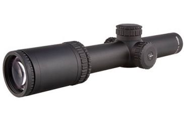 Image of OPEN BOX, DEALER DEMO, Trijicon AccuPower RS-24 1-4x24mm Rifle Scope, 30 mm Tube, Second Focal Plane, Black, Green MOA-Dot Crosshair w/ Dot Reticle, MOA Adjustment, 1900001-DMO