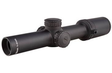 Image of OPEN BOX, DEALER DEMO, Trijicon AccuPower RS-24 1-4x24mm Rifle Scope, 30 mm Tube, Second Focal Plane, Black, Green MOA-Dot Crosshair w/ Dot Reticle, MOA Adjustment, 1900001-DMO