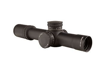 Image of Trijicon AccuPower 1-8x28 Rifle Scope MIL Segmented-Circle Crosshair w/ Green LED, 34mm Tube, Black RS27-C-1900029
