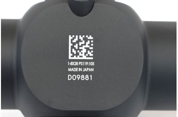 Image of Trijicon AccuPower 1-8x28 Rifle Scope MIL Segmented-Circle Crosshair w/ Red LED, 34mm Tube, Black, 1900028