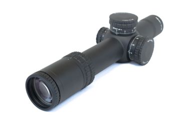 Image of Trijicon AccuPower 1-8x28 Rifle Scope MIL Segmented-Circle Crosshair w/ Red LED, 34mm Tube, Black, 1900028