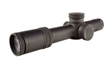Image of Trijicon AccuPower 1-8x28 Rifle Scope MOA Segmented-Circle Crosshair w/ Green LED, 34mm Tube, Black, 1900027