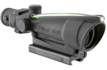 Image of Trijicon ACOG 3.5x35 Dual Ill Rifle Scope w/Mount, Green Crosshair .223 Ballistic Reticle
