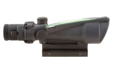 Image of Trijicon ACOG TA11 3.5x35mm Rifle Scope, Black, Green Chevron 5.56x45mm M193 / 55 Grain Reticle, MOA Adjustment, 100293