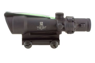 Image of Trijicon ACOG TA11 3.5x35mm Rifle Scope, Black, Green Chevron 5.56x45mm M193 / 55 Grain Reticle, MOA Adjustment, 100293