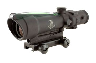 Image of Trijicon ACOG TA11 3.5x35mm Rifle Scope, Black, Green Chevron 5.56x45mm M193 / 55 Grain Reticle, MOA Adjustment, 100293