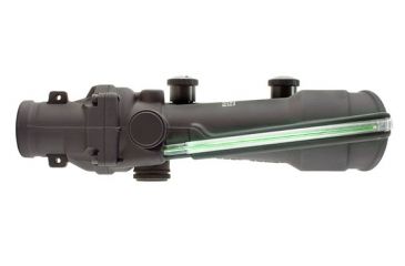 Image of Trijicon ACOG TA11 3.5x35mm Rifle Scope, Black, Green Chevron 5.56x45mm M193 / 55 Grain Reticle, MOA Adjustment, 100293