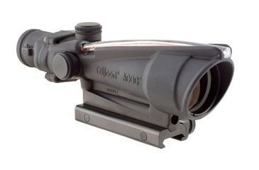 Image of Trijicon ACOG TA11 3.5x35mm Rifle Scope, Black, Red Chevron 5.56x45mm M193 / 55 Grain Reticle, MOA Adjustment, 100291